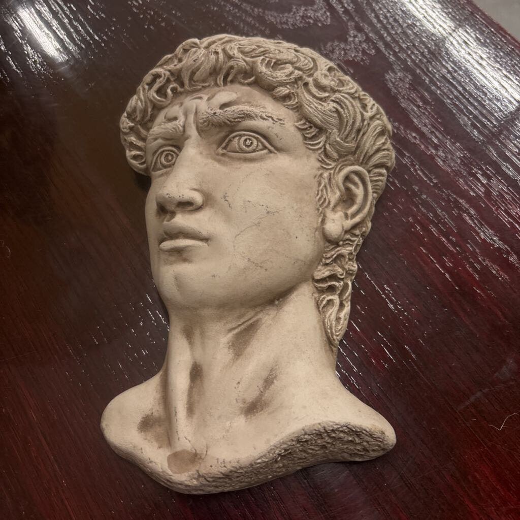 Handmade Decorative Wall Hanging of David Michelangelo - Made in Italy