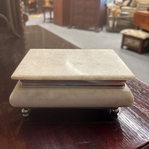 White Marble Decorative Jewelry Box