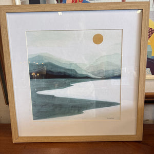 Minimalist Landscape Framed Art Print