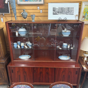 Vintage MCM Rosewood Hutch