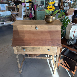 Upcycled Primitive Secretary Desk - Local Artist (Merrickville)