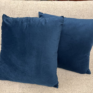 Jewel Blue Cushions PAIR