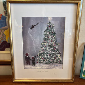 LOCAL ARTIST Print "Christmas Eve Magic" by Marilyn Rennie