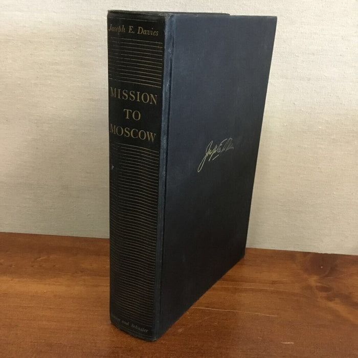 Vintage Mission to Moscow Hardcover Book 1941