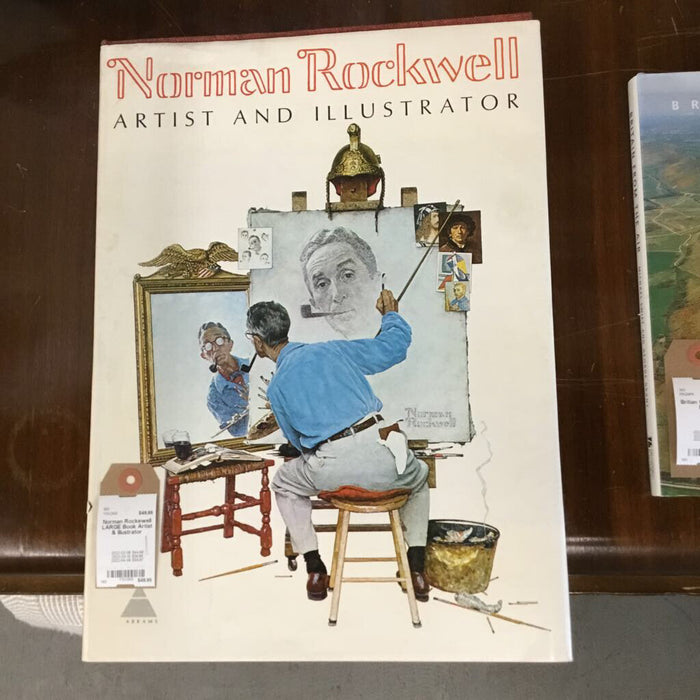 Norman Rockewell LARGE Book Artist & Illustrator