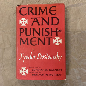 Crime & Punishment by Fyodor Dostoevsky BOOK