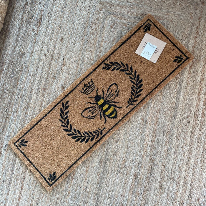 Bee in Crest Balcony Doormat