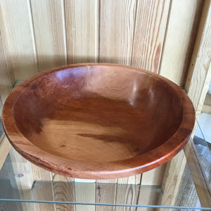 Hand Crafted Mexican Wooden Serving Bowl