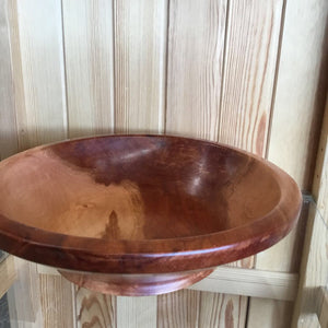 Hand Crafted Mexican Wooden Serving Bowl