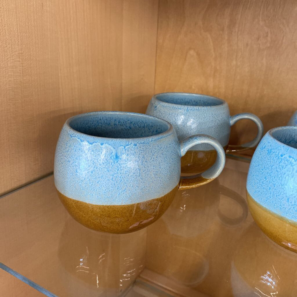 Blu/Brown Bal Mug - TRIO BLU