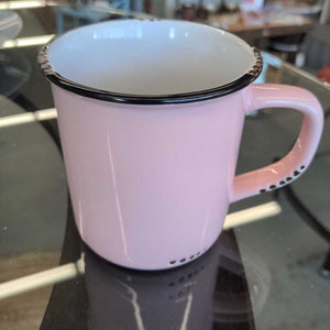 Enamel Look Mug - Pink - ENAMEL MUG