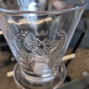 Bee in Crest Tumbler Glass ROYAL OF