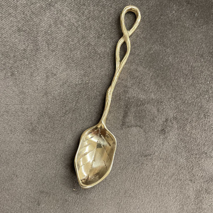 Gold Leaf Shaped Spoon