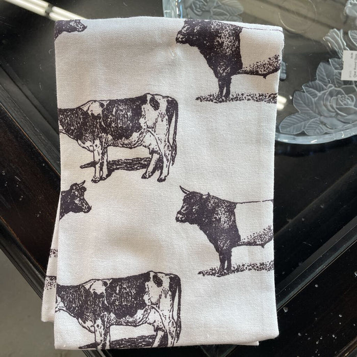 Cow Printed Kitchen Towel - Set of 2