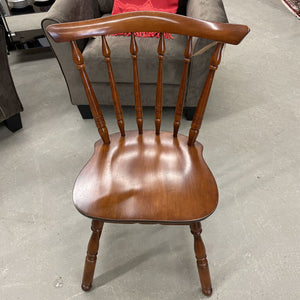 Canadian Vilas Solid Dark Maple Dining Chairs