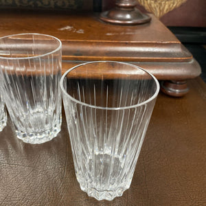 Vintage Crystal Water Glasses - Set of 8
