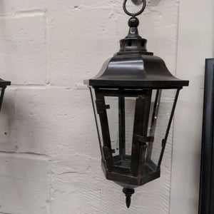 Hanging Metal Indoor/Outdoor CANDLE Wall Sconces (PAIR)