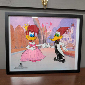 "Love Birds II" Woody Woodpecker - Serigraphed Cel Art