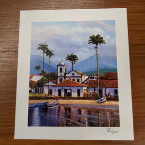 "Reflections" Unframed Seriolithograph by Alex Pauker