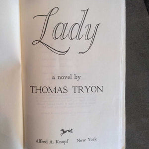 Lady Novel by Thomas Tryon