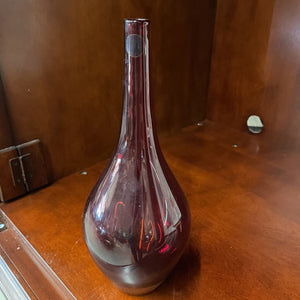 Handmade Red Glass Vase