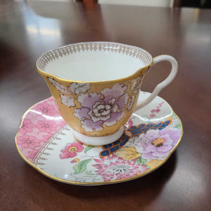 Wedgewood Butterfly Bloom Bone China Teacup & Saucer